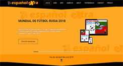 Desktop Screenshot of espanol-extra.co.uk